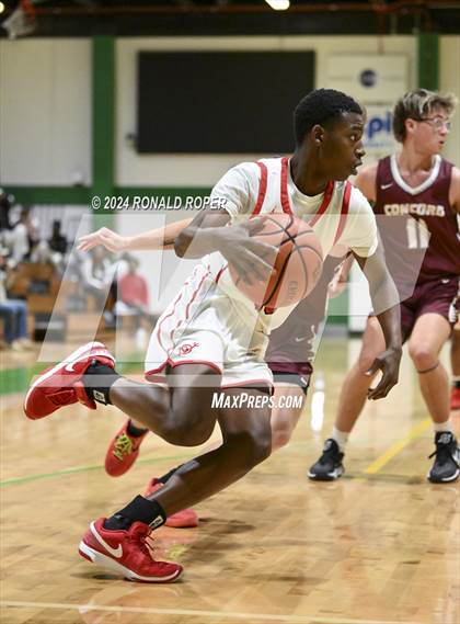 Thumbnail 2 in Concord Christian vs Clinton (Low Country Invitational) photogallery.