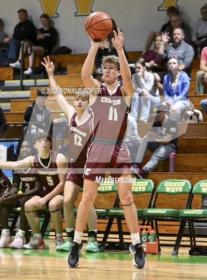 Thumbnail 3 in Concord Christian vs Clinton (Low Country Invitational) photogallery.