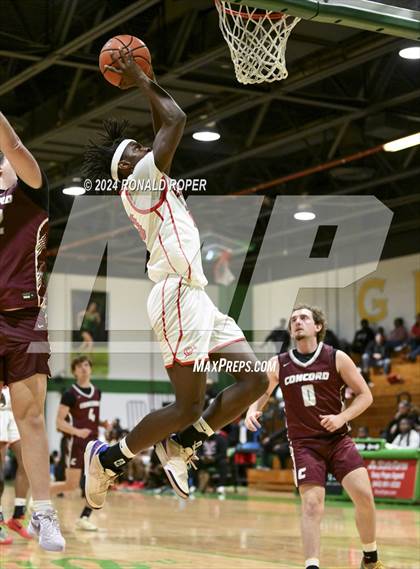 Thumbnail 1 in Concord Christian vs Clinton (Low Country Invitational) photogallery.