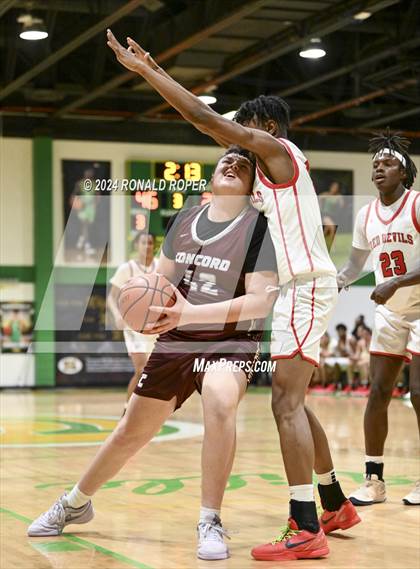 Thumbnail 3 in Concord Christian vs Clinton (Low Country Invitational) photogallery.