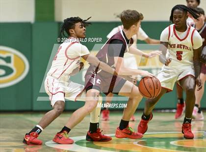 Thumbnail 3 in Concord Christian vs Clinton (Low Country Invitational) photogallery.
