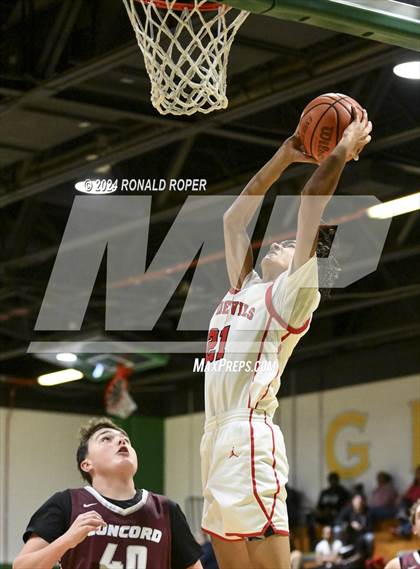 Thumbnail 1 in Concord Christian vs Clinton (Low Country Invitational) photogallery.