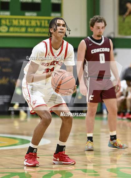Thumbnail 2 in Concord Christian vs Clinton (Low Country Invitational) photogallery.