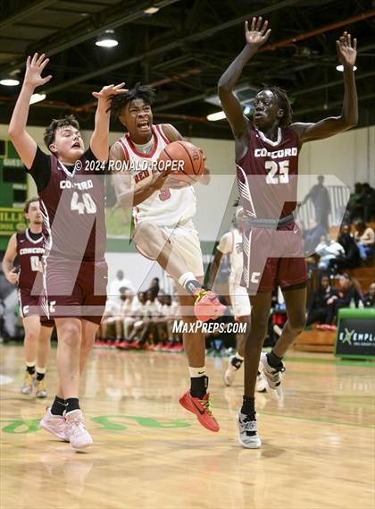 Thumbnail 2 in Concord Christian vs Clinton (Low Country Invitational) photogallery.