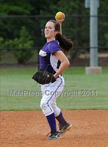 Thumbnail 2 in Wakefield @ Holly Springs (NCHSAA 4A Playoffs) photogallery.
