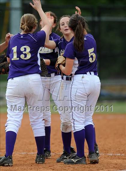 Thumbnail 1 in Wakefield @ Holly Springs (NCHSAA 4A Playoffs) photogallery.