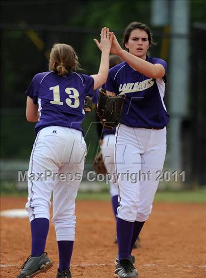 Thumbnail 3 in Wakefield @ Holly Springs (NCHSAA 4A Playoffs) photogallery.