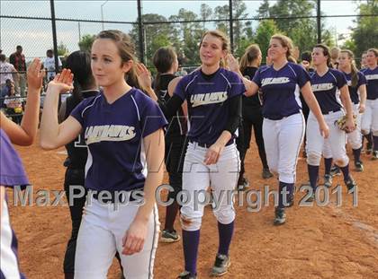 Thumbnail 1 in Wakefield @ Holly Springs (NCHSAA 4A Playoffs) photogallery.