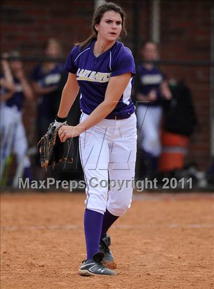 Thumbnail 1 in Wakefield @ Holly Springs (NCHSAA 4A Playoffs) photogallery.