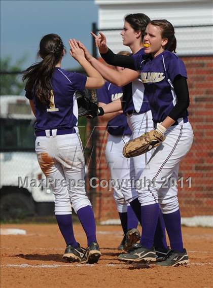 Thumbnail 1 in Wakefield @ Holly Springs (NCHSAA 4A Playoffs) photogallery.