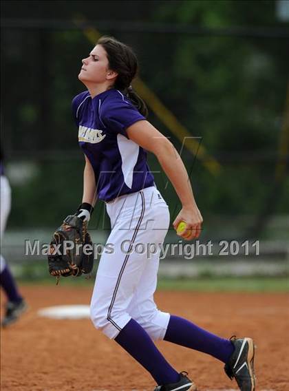 Thumbnail 2 in Wakefield @ Holly Springs (NCHSAA 4A Playoffs) photogallery.