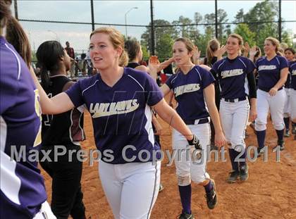 Thumbnail 2 in Wakefield @ Holly Springs (NCHSAA 4A Playoffs) photogallery.