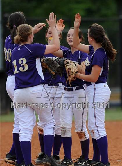 Thumbnail 1 in Wakefield @ Holly Springs (NCHSAA 4A Playoffs) photogallery.
