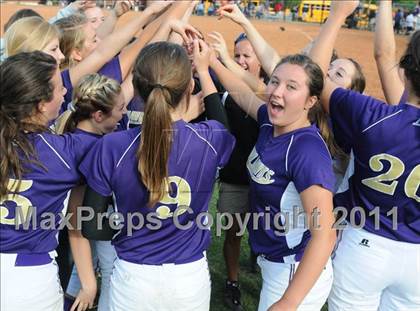 Thumbnail 2 in Wakefield @ Holly Springs (NCHSAA 4A Playoffs) photogallery.