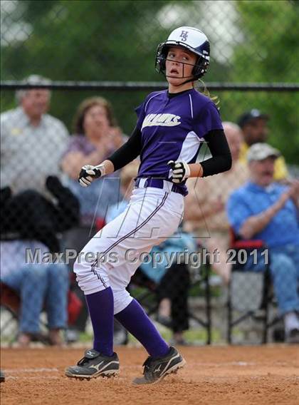 Thumbnail 2 in Wakefield @ Holly Springs (NCHSAA 4A Playoffs) photogallery.