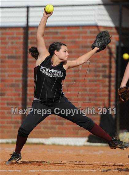 Thumbnail 2 in Wakefield @ Holly Springs (NCHSAA 4A Playoffs) photogallery.