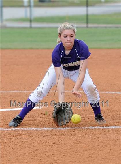 Thumbnail 2 in Wakefield @ Holly Springs (NCHSAA 4A Playoffs) photogallery.