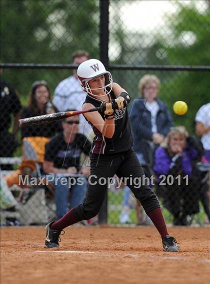 Thumbnail 2 in Wakefield @ Holly Springs (NCHSAA 4A Playoffs) photogallery.