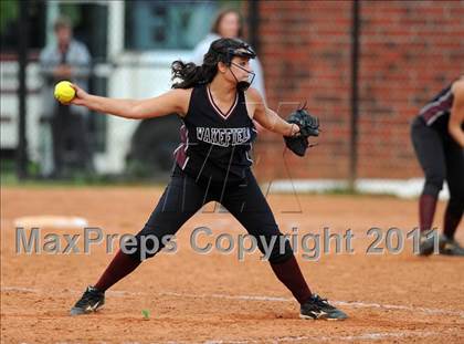Thumbnail 1 in Wakefield @ Holly Springs (NCHSAA 4A Playoffs) photogallery.