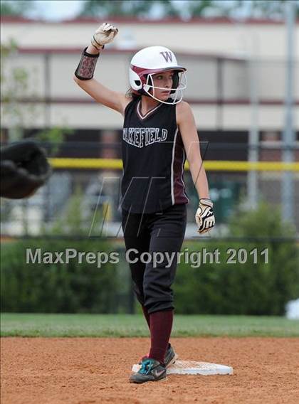 Thumbnail 1 in Wakefield @ Holly Springs (NCHSAA 4A Playoffs) photogallery.