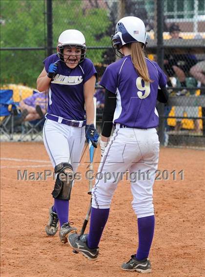 Thumbnail 2 in Wakefield @ Holly Springs (NCHSAA 4A Playoffs) photogallery.