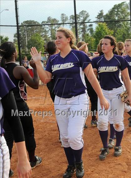 Thumbnail 2 in Wakefield @ Holly Springs (NCHSAA 4A Playoffs) photogallery.