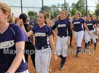 Thumbnail 3 in Wakefield @ Holly Springs (NCHSAA 4A Playoffs) photogallery.