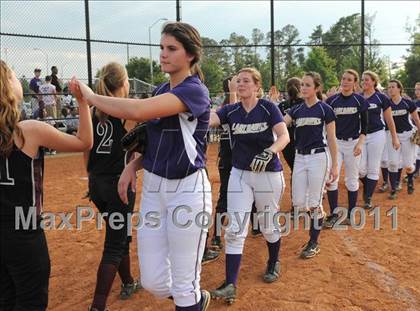 Thumbnail 3 in Wakefield @ Holly Springs (NCHSAA 4A Playoffs) photogallery.
