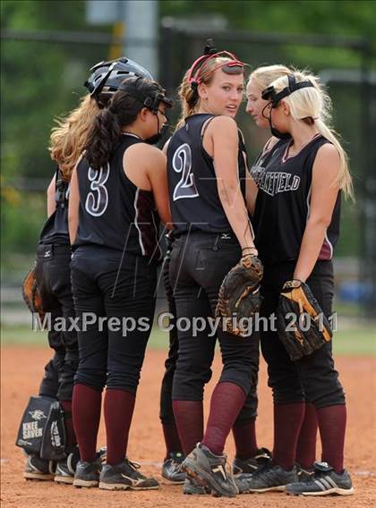 Thumbnail 2 in Wakefield @ Holly Springs (NCHSAA 4A Playoffs) photogallery.