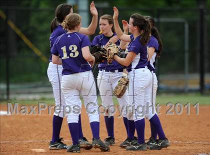 Thumbnail 2 in Wakefield @ Holly Springs (NCHSAA 4A Playoffs) photogallery.