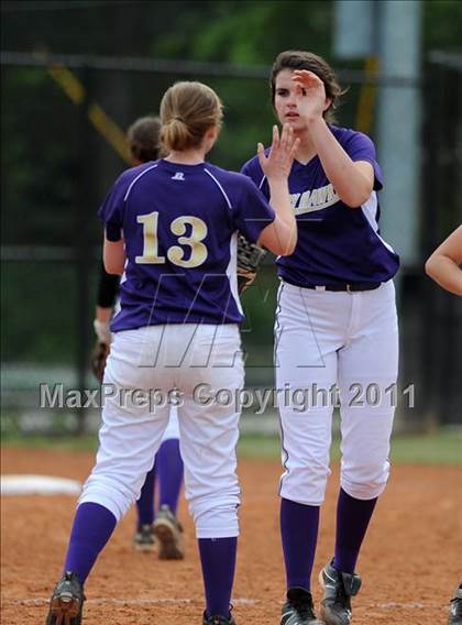 Thumbnail 1 in Wakefield @ Holly Springs (NCHSAA 4A Playoffs) photogallery.