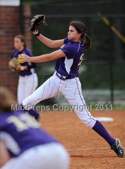 Thumbnail 2 in Wakefield @ Holly Springs (NCHSAA 4A Playoffs) photogallery.