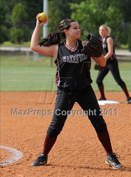 Thumbnail 3 in Wakefield @ Holly Springs (NCHSAA 4A Playoffs) photogallery.