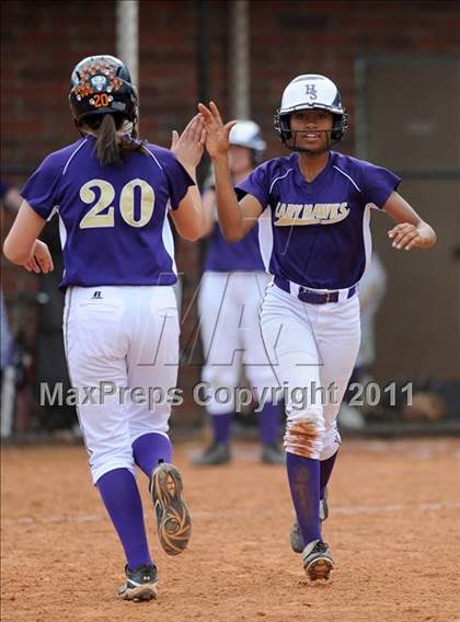 Thumbnail 3 in Wakefield @ Holly Springs (NCHSAA 4A Playoffs) photogallery.