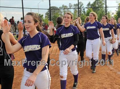 Thumbnail 2 in Wakefield @ Holly Springs (NCHSAA 4A Playoffs) photogallery.