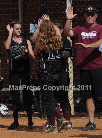 Thumbnail 2 in Wakefield @ Holly Springs (NCHSAA 4A Playoffs) photogallery.