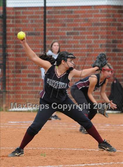 Thumbnail 1 in Wakefield @ Holly Springs (NCHSAA 4A Playoffs) photogallery.