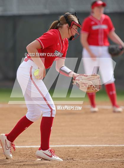 Thumbnail 1 in Copper Hills vs. Mountain Ridge (UHSAA 6A Super Regional Game 1) photogallery.