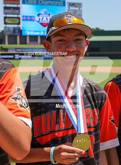 Thumbnail 2 in Fayetteville vs. Ira (UIL 1A Baseball Final Medal Ceremony) photogallery.
