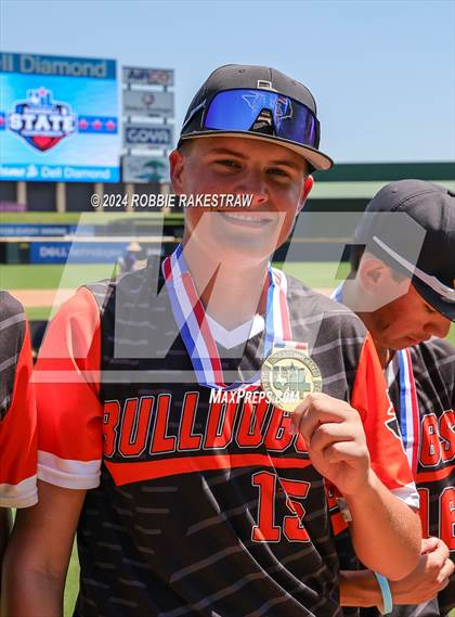 Thumbnail 3 in Fayetteville vs. Ira (UIL 1A Baseball Final Medal Ceremony) photogallery.