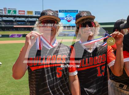 Thumbnail 2 in Fayetteville vs. Ira (UIL 1A Baseball Final Medal Ceremony) photogallery.