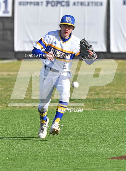 Thumbnail 2 in Dallas Lutheran @ Prince of Peace (Dallas Lutheran Wood Bat Classic) photogallery.