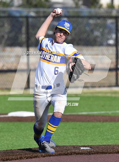 Thumbnail 2 in Dallas Lutheran @ Prince of Peace (Dallas Lutheran Wood Bat Classic) photogallery.