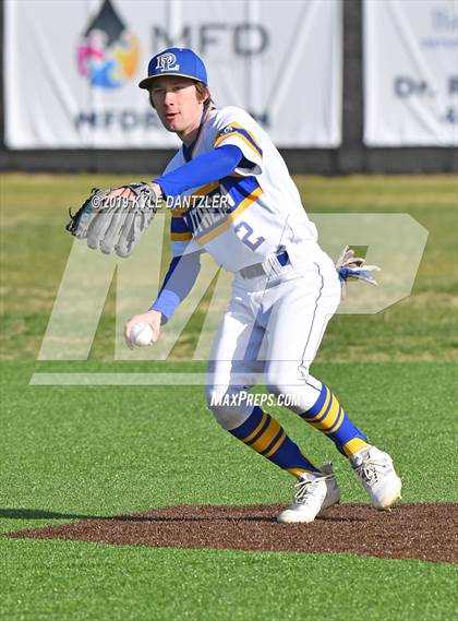 Thumbnail 1 in Dallas Lutheran @ Prince of Peace (Dallas Lutheran Wood Bat Classic) photogallery.