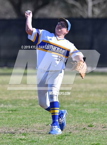 Thumbnail 1 in Dallas Lutheran @ Prince of Peace (Dallas Lutheran Wood Bat Classic) photogallery.