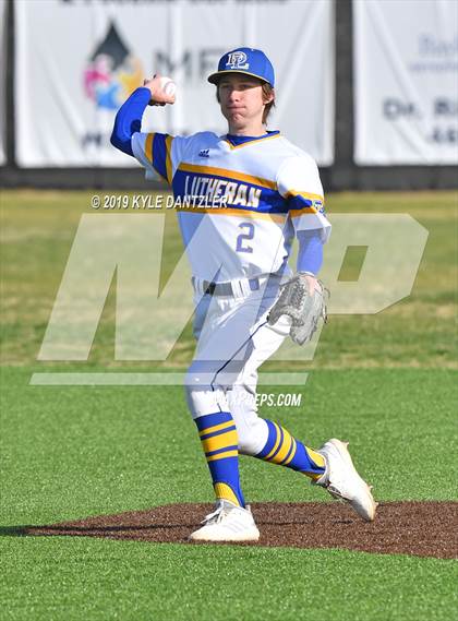 Thumbnail 3 in Dallas Lutheran @ Prince of Peace (Dallas Lutheran Wood Bat Classic) photogallery.