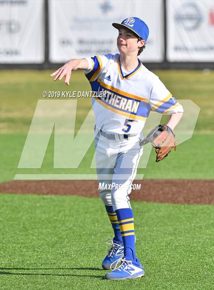 Thumbnail 2 in Dallas Lutheran @ Prince of Peace (Dallas Lutheran Wood Bat Classic) photogallery.