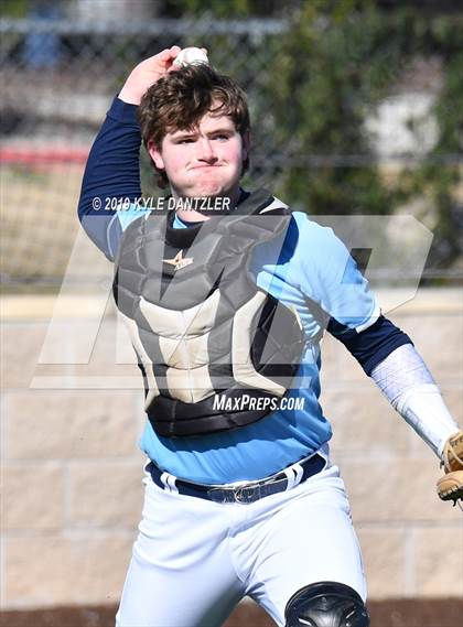 Thumbnail 2 in Dallas Lutheran @ Prince of Peace (Dallas Lutheran Wood Bat Classic) photogallery.