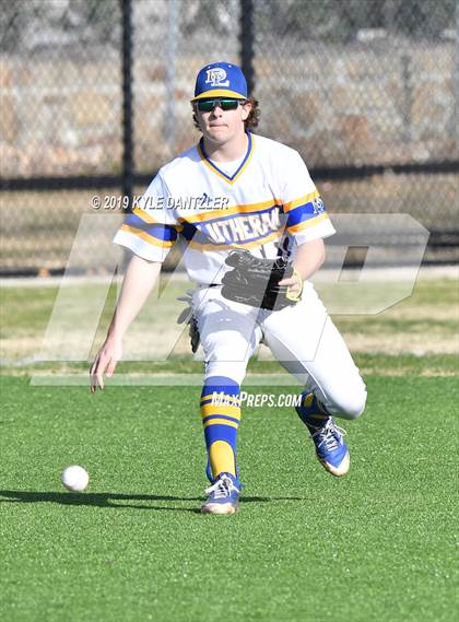Thumbnail 1 in Dallas Lutheran @ Prince of Peace (Dallas Lutheran Wood Bat Classic) photogallery.