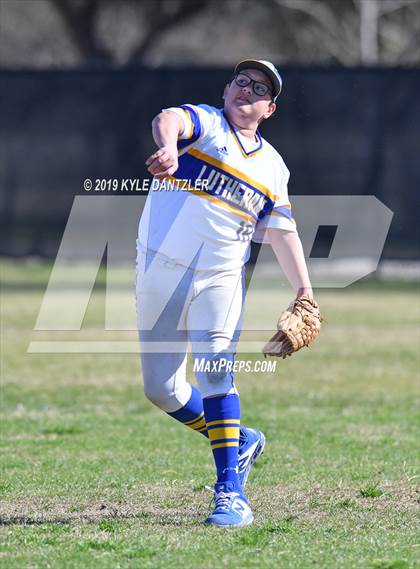 Thumbnail 2 in Dallas Lutheran @ Prince of Peace (Dallas Lutheran Wood Bat Classic) photogallery.